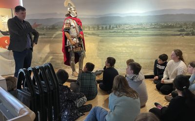 Fahrt ins Römermuseum Quintana in Künzing mit zwei 6. Klassen
