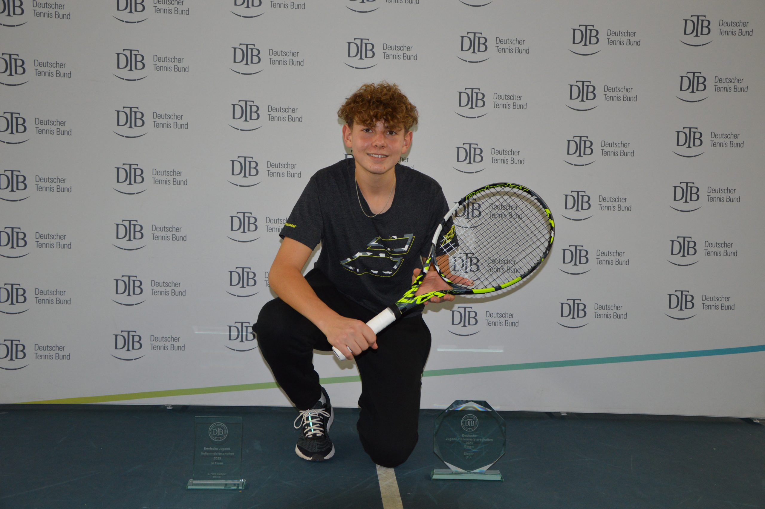 Vincent Reisach ist Deutscher Tennismeister U14